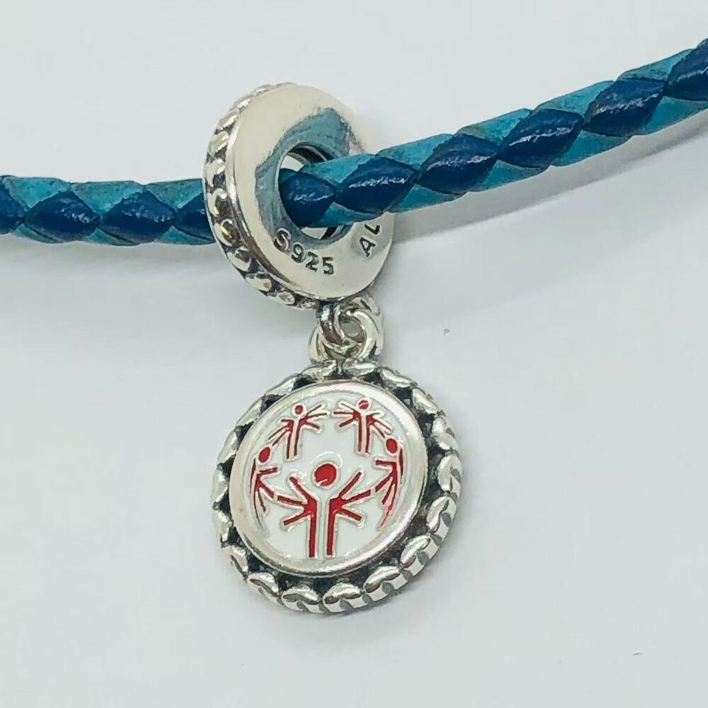 Pandora Double-Sided Button Charm - image 3